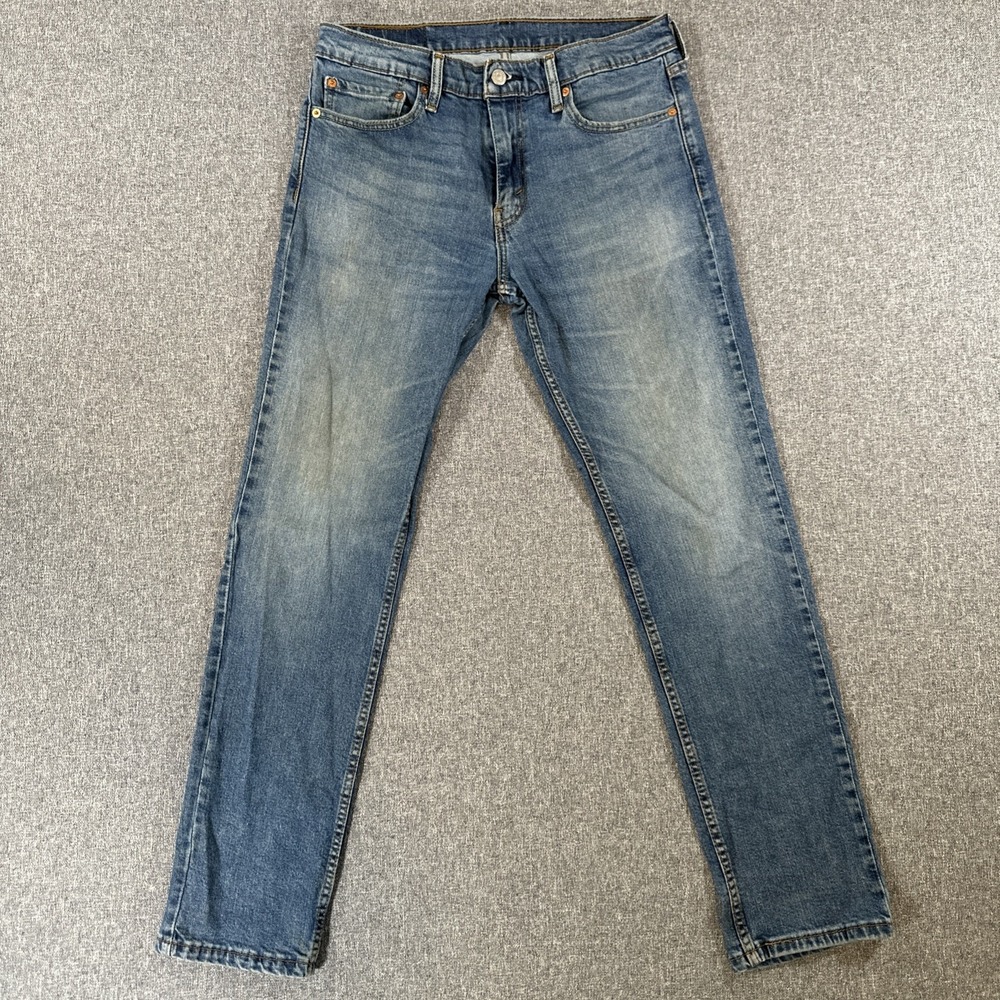 Levi's 511 Slim Fit Jeans Men's 32x32 Light Wash Stretch Denim Casual Pants